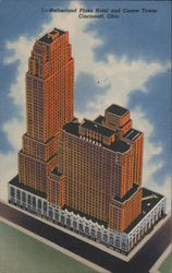 Netherland Plaza Hotel and Carew Tower Cincinnati, OH Postcard Postcard 