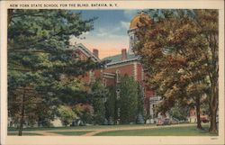 New York State School for the Blind Batavia, NY Postcard Postcard Postcard