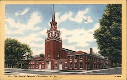 The Baptist Temple Charleston, WV Postcard Postcard Postcard