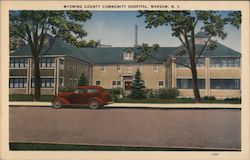 Wyoming County Community Hospital Postcard