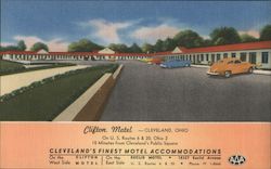 Clifton Motel Cleveland, OH Postcard Postcard Postcard