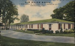 Elm Haven Motel Postcard