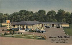 Sharon Villa Motel Postcard