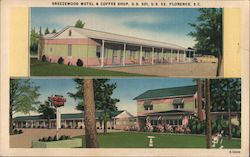 Breezewood Motel & Coffee Shop Postcard