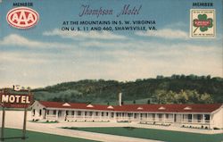 Thompson Motel Postcard