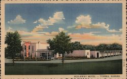 Nod-Away Motel Topeka, KS Postcard Postcard Postcard