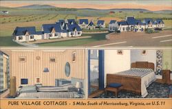 Pure Village Cottages Postcard