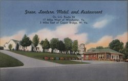 Green Lantern Motel and Restaurant on U.S. Route 50 Capon Bridge, WV Postcard Postcard Postcard