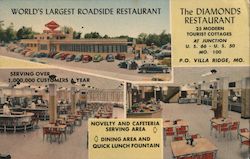 Diamonds Restaurant Villa Ridge, MO Postcard Postcard Postcard