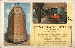 Westgate Hotel Postcard