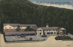 New Riverside Hotel - Entrance to Great Smoky Mountains National Park Postcard