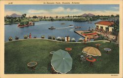 In Encanto Park Phoenix, AZ Postcard Postcard Postcard