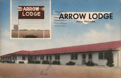 Arrow Lodge Alma, NE Postcard Postcard Postcard