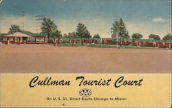 Cullman Tourist Court Postcard