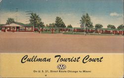 Cullman Tourist Court Hanceville, AL Postcard Postcard Postcard