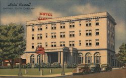 Hotel Carroll Gaffney, SC Postcard Postcard Postcard