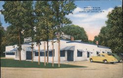 Powell's Club, Highways 45-47, North of Postcard