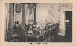 Front Dining Room at The Kopper Kettle Morristown, IN Postcard Postcard Postcard