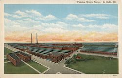 Westclox Watch Factory La Salle, IL Postcard Postcard Postcard