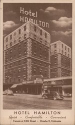 Hotel Hamilton Omaha, NE Postcard Postcard Postcard