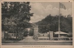 Entrance to Watkins Postcard