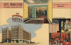Hotel Minnesotan Postcard
