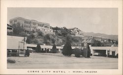 Cobre City Motel Miami, AZ Postcard Postcard Postcard