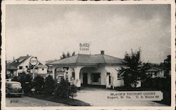 Black's Tourist Court Rupert, WV Postcard Postcard Postcard