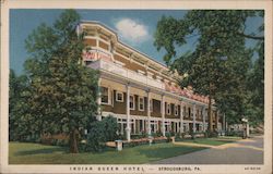 Indian Queen Hotel Postcard