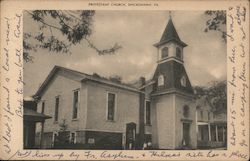 Protestant Church Shickshinny, PA Postcard Postcard Postcard