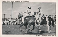 Fancy Ropers at Rodeo Fort Worth, TX Rodeos Postcard Postcard Postcard