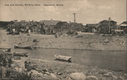 The Art Colony, Perkins Cove Ogunquit, ME Postcard Postcard Postcard