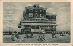 Commander Hotel on the Boardwalk Postcard