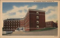 The Lewistown Hospital Postcard