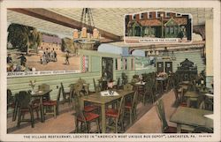 The Village Restaurant Postcard