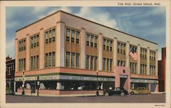 City Hall Grand Island, NE Postcard Postcard Postcard