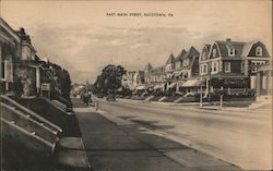East Main STreet Kutztown, PA Postcard Postcard Postcard