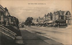 East Main STreet Postcard