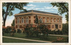 Gymnasium, State Teachers College Postcard