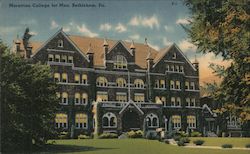 Moravian College for Men Bethlehem, PA Postcard Postcard Postcard