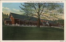 Main Zoo Building, Hershey Zoological Park Postcard
