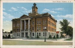 Court House Yankton, SD Postcard Postcard Postcard