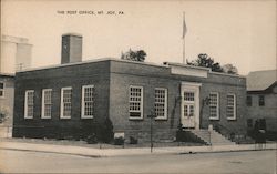 The Post Office Mount Joy, PA Postcard Postcard Postcard