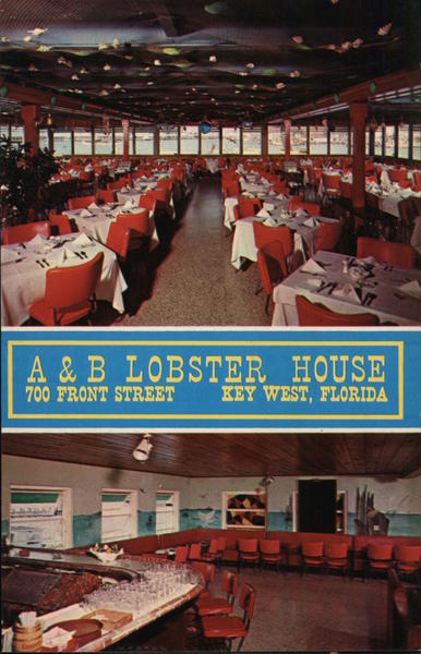 A & B Lobster House Key West Florida