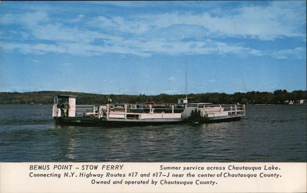 Bemus Point - Stow Ferry Chautauqua Lake New York