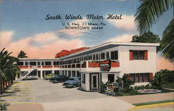 South Winds Motor Hotel Miami Florida