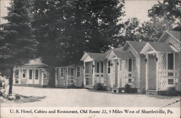 U.S. Hotel, Cabins and Restaurant Bethel Pennsylvania