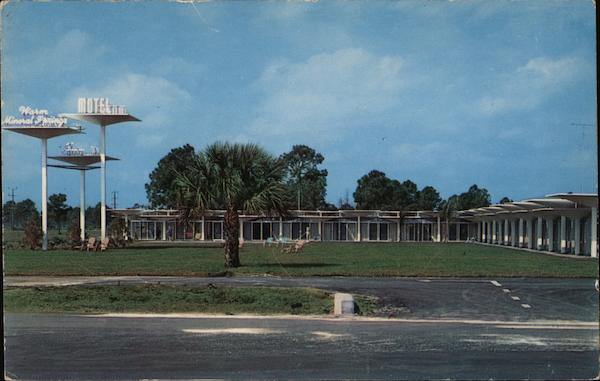 Warm Mineral Springs Inn on US 41, 12 miles south of Venice.