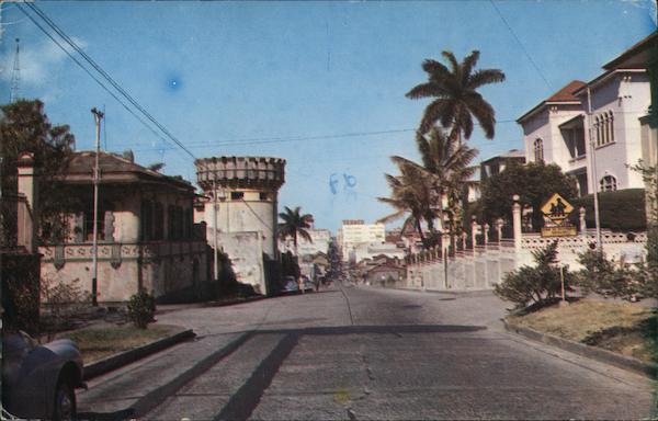 Vista de San Jose, Ave. Central Costa Rica Central America