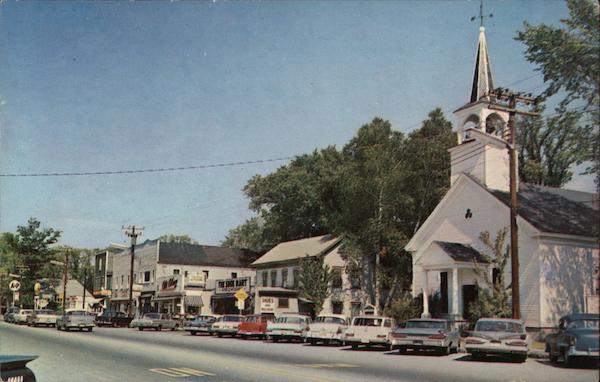 Main Street in North Conway, New Hampshire